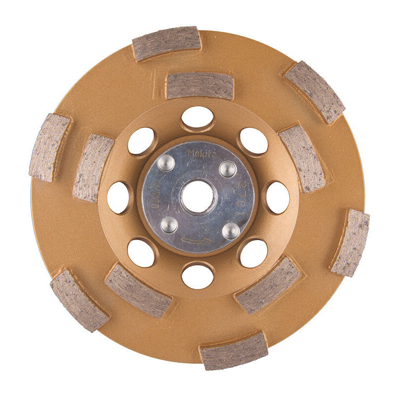 Plateau de ponçage diamant à faibles vibrations Makita B-48549 tous travaux, pour meuleuses ø 125 mm