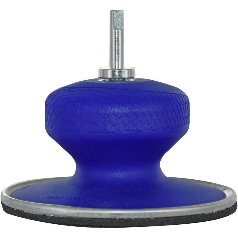 Tivoly - Plateau Ponceur Auto-agrippant D125mm Axe 8 mm Stabiflex