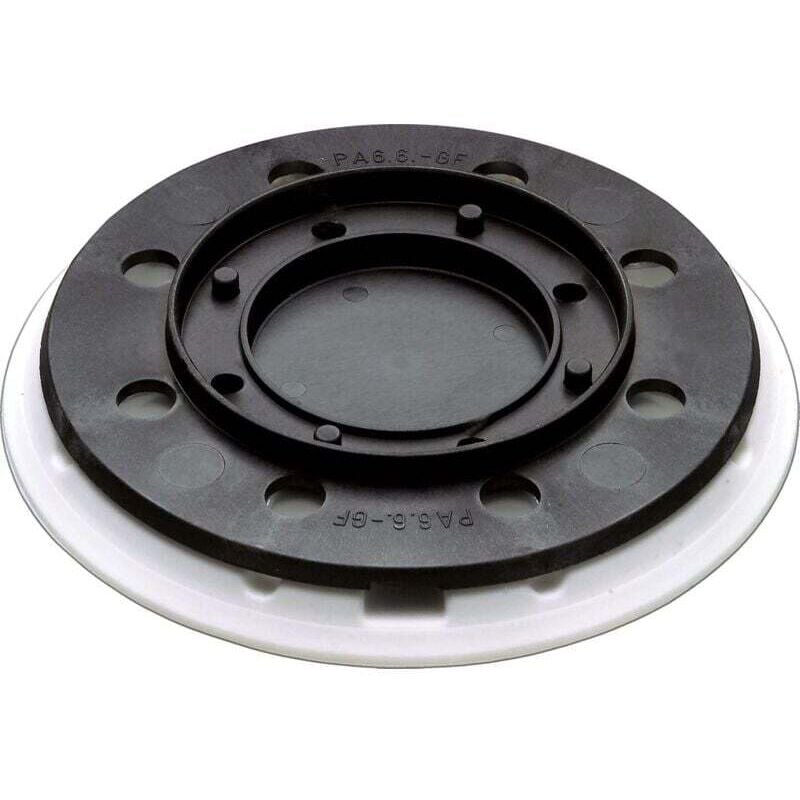 Image of Plateau de Ponçage 125 mm avec 8 Troux M4 pour Outils Électriques Adaptable