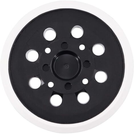Plateau de Ponçage 125 mm, Plateau Ponceuse pour Bosch, Plateau Ponceuse Compatible 125 mm pour Bosch PEX 300/400 AE Ponceuse Excentrique