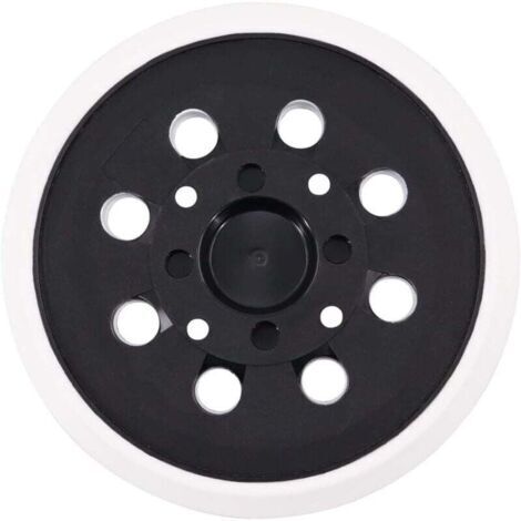 Plateau de ponçage 125 mm pour Bosch PEX 300 AE et PEX 400 AE, Polyuréthane