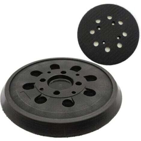Plateau de ponçage 125mm avec fixation hook & loop, compatible avec Bosch PEX 300/400 AE