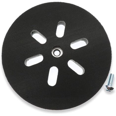 Plateau de Ponçage 150mm avec Hook et Loop Compatible avec Bosch GEX 150, GEX 150 AC, GEX 150 Turbo Ponceuse