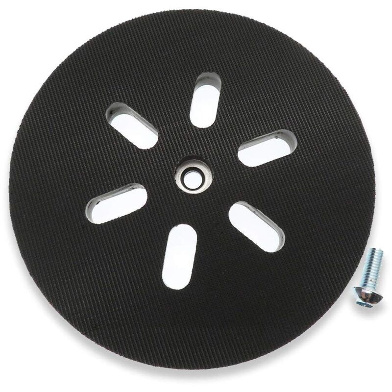 Plateau de Ponçage 150mm avec Hook et Loop Compatible avec Bosch GEX 150, GEX 150 AC, GEX 150 Turbo Ponceuse par