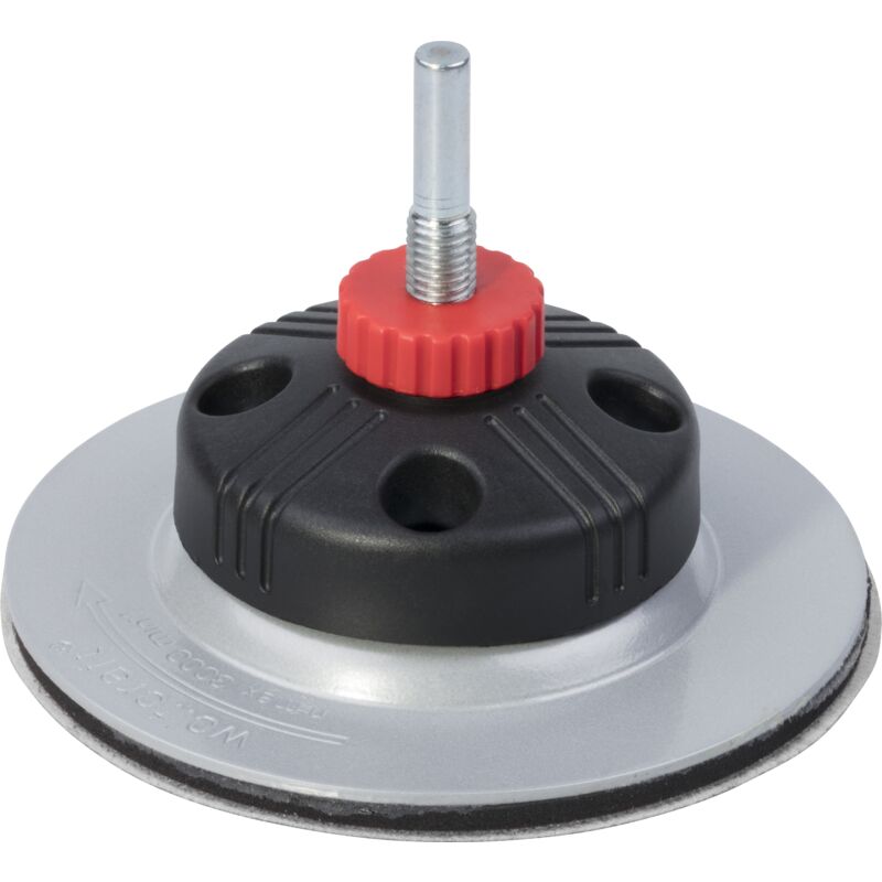 Plateau de Ponçage Auto-Agrippant Fixoflex pour Perceuse - Diamètre 125 mm - réf. 2211000 - Wolfcraft