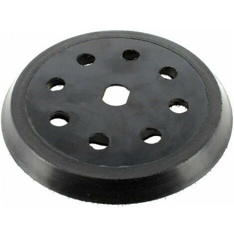 Plateau de ponçage avec velcro 125 mm - Pour ponceuse excentrique Black & Decker KA190 S E, BD190 S E, SPEC375, 797157-01