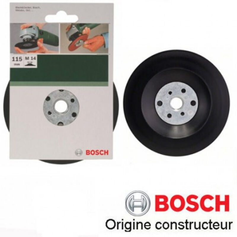 Bosch 2609256258 Plateau de ponçage pour Meuleuse angulaire A serrer 115 mm