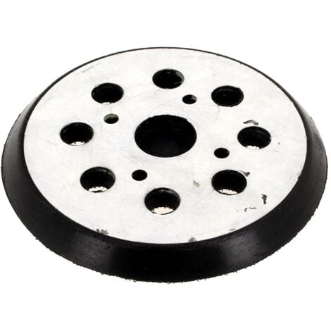 Plateau de ponçage caoutchouc (Ø 120 mm) adapté aux ponceuses Stanley - Black & Decker