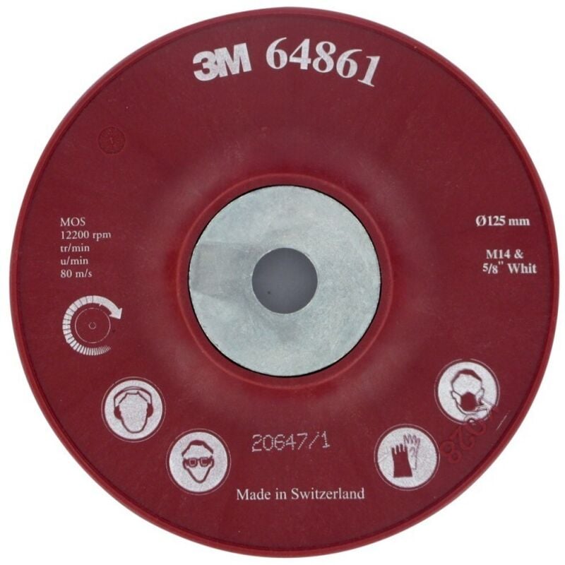 3M - Plateau Cubitron plat M14 115mm 1 pcs