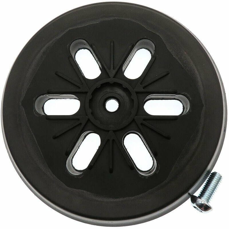 Plateau de ponçage de 150 mm - Pour ponceuse excentrique Bosch gex 150 ac, pex 15 ae, gex 150 Turbo - 150 mm avec vis Poweka——Adélala