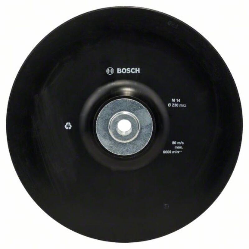 Bosch 2608601210 Plateau de ponçage 230 mm 6 650 trmin - vue 2