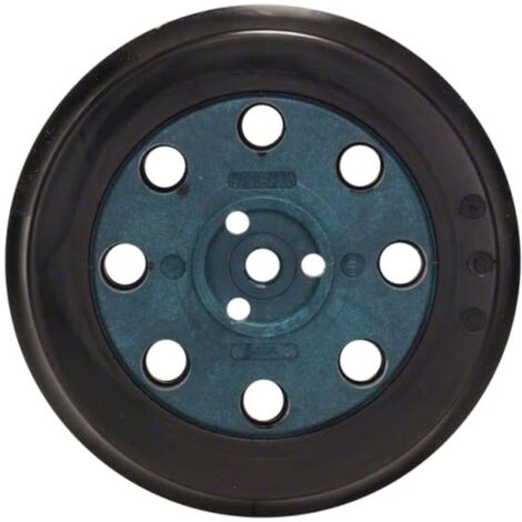 Plateau de ponçage dur 125mm – Performance optimale pour ponceuses Bosch – Pour bois dur et teck – Compatible avec modèles Pex125a - 2608601061