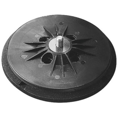 Plateau de ponçage Fein Ø 125 mm perforé avec partie auto-agrippante - 63806103027