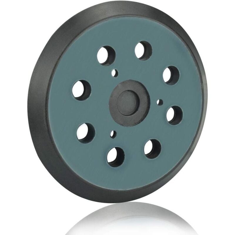 Plateau de Ponçage Makita 125mm Disques de Ponçage à 8 Trous Patin Ponceuse Makita 5 Pouces pour Makita BO 5010, 5030, 5031, 5041, DeWalt DW420,