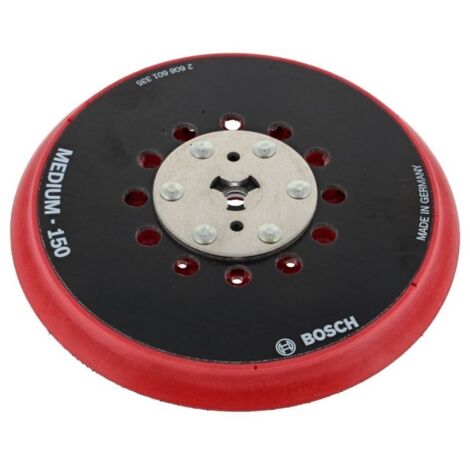 Plateau de Poncage O150 pour ponceuse excentrique GEX34-150 et autres modeles BOSCH - 2608614075