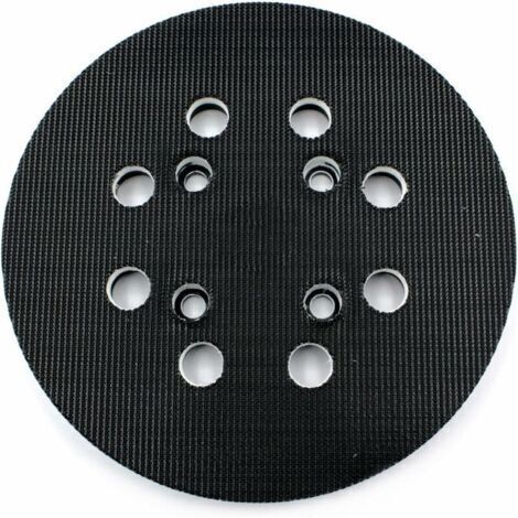Plateau de ponçage pour Bosch (Ø 125 mm, dureté moyenne avec système accessoires pour ponceuse excentrique PEX 300/400 AE / 4000 AE / Advanced Orbit 18,