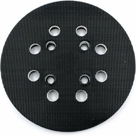 Plateau de ponçage pour Bosch (Ø 125 mm. dureté moyenne avec système accessoires pour ponceuse excentrique PEX 300/400 AE / 4000 AE / Advanced Orbit 18.