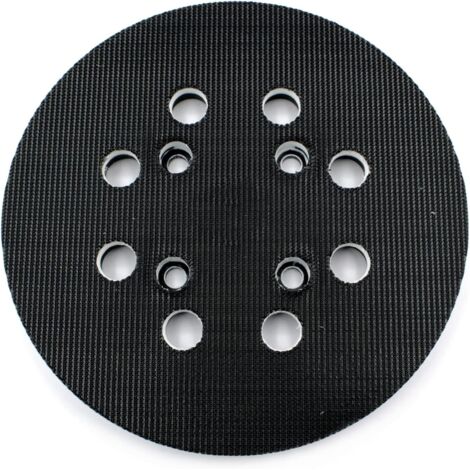 Plateau de ponçage pour Bosch (Ø 125 mm, dureté moyenne avec système accessoires pour ponceuse excentrique PEX 300/400 AE / 4000 AE / Advanced Orbit 18