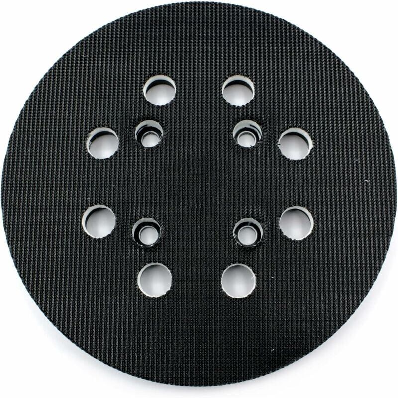 Plateau de ponçage pour Bosch (ø 125 mm, dureté moyenne avec système accessoires pour ponceuse excentrique pex 300/400 ae / 4000 ae / Advanced Orbit