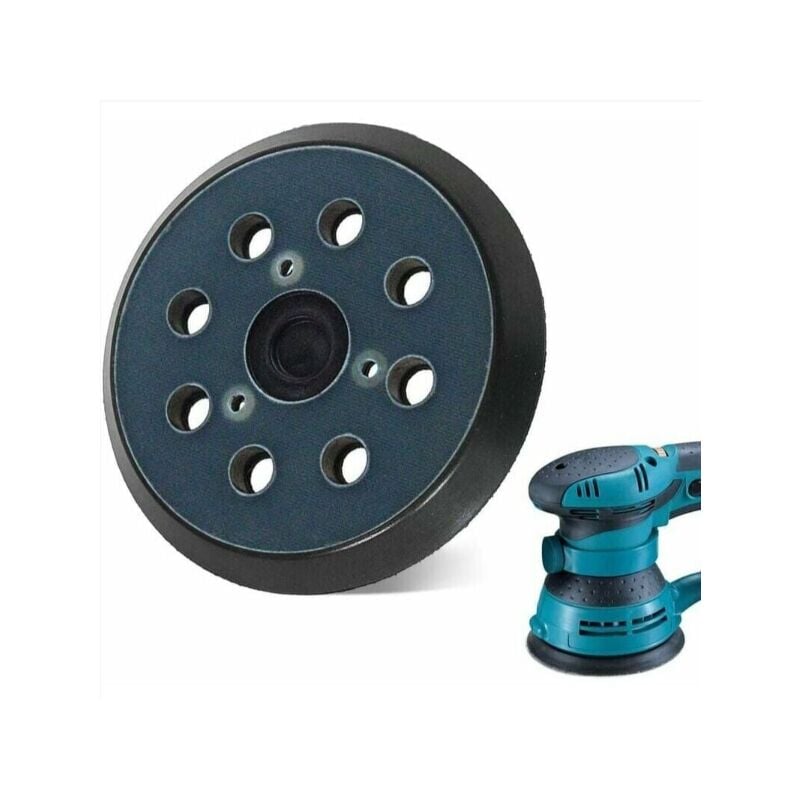 Plateau de Ponçage pour Makita BO5010,8 Trous Disques de Ponçage pour Makita bo 5010, 5030, 5031, 5041