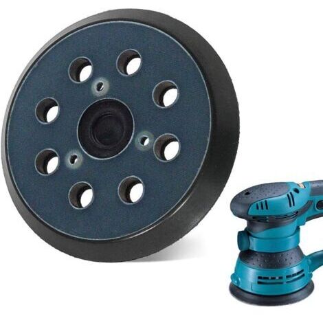 Plateau de Ponçage pour Makita BO5010,8 Trous Disques de Ponçage pour Makita BO 5010, 5030, 5031, 5041