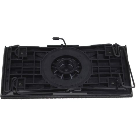 Plateau de ponçage pour ponceuses Black & Decker – Compatible avec abrasifs standards – Finition lisse sur bois et métal