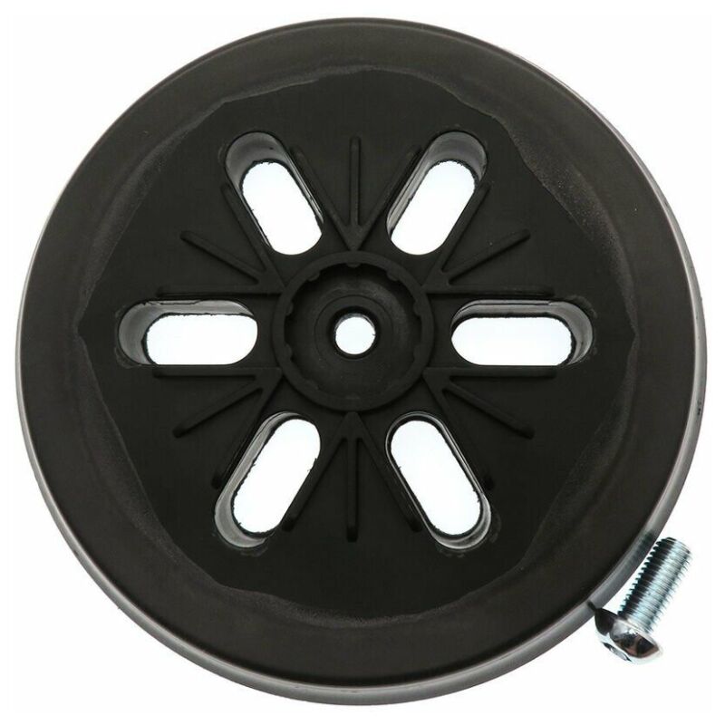 KZQ - Plateau de ponçage pour ponceuse excentrique Bosch gex 150 ac, pex 15 ae, gex 150 Turbo 150 mm avec vis