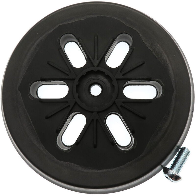 Plateau de ponçage pour ponceuse excentrique Bosch gex 150 ac, pex 15 ae, gex 150 Turbo 150 mm avec vis
