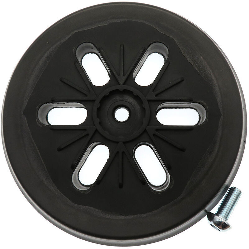 Plateau de ponçage pour ponceuse excentrique Bosch gex 150 ac, pex 15 ae, gex 150 Turbo 150 mm avec vis