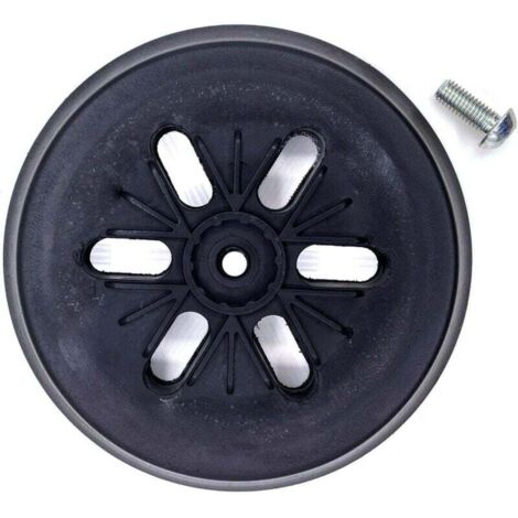 Plateau de ponçage pour ponceuse excentrique Bosch Gex 150 AC, PEX 15 AE, GEX 150 Turbo Ø 150 mm avec vis，Disque de ponçage compatible avec Bosch