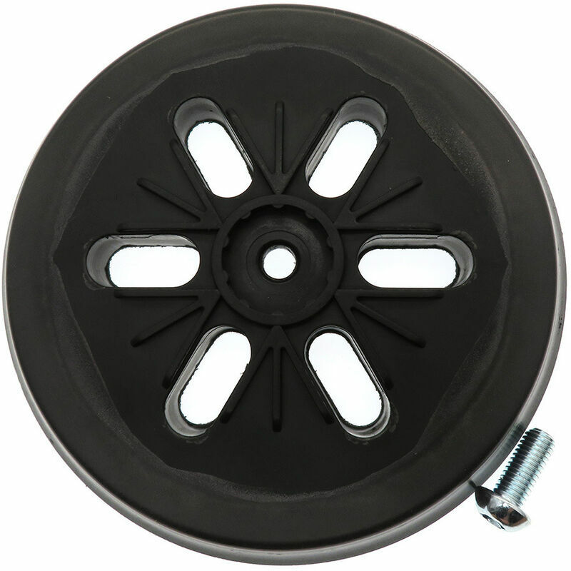 Plateau de ponçage pour ponceuse excentrique Bosch gex 150 ac, pex 15 ae, gex 150 Turbo avec vis