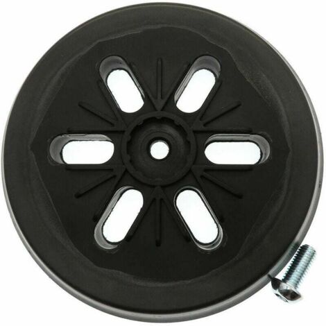 Plateau de ponçage pour ponceuse excentrique Bosch GEX 150 AC, PEX 15 AE, GEX 150 Turbo avec vis