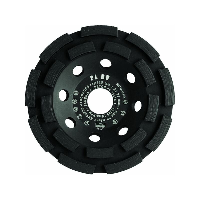 Plateau de ponçage technic pl bv - rigide - ø 180 mm Samedia