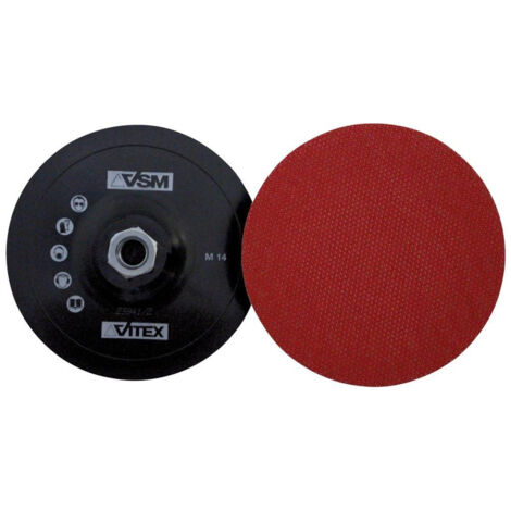 Plateau de poncage velcro 125mm/M14 VSM