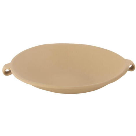 Plateau de Présentation en Métal "Agra" 44cm Beige