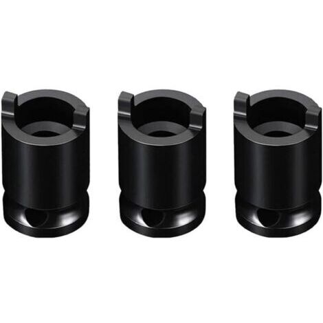 Plateau de pression pour clé à douille de meuleuse d'angle en 3 parties, adaptateur pour clé à douille en acier