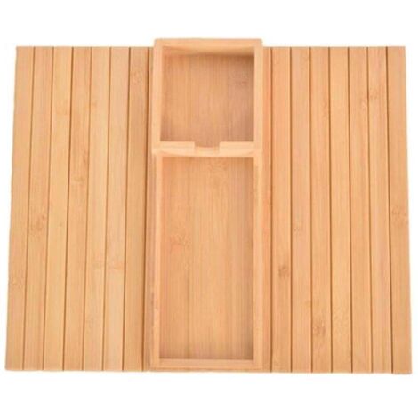 Plateau de rangement amovible pour accoudoir de canapé, avec porte-gobelet intégré