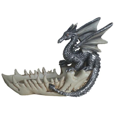 Plateau de rangement décoratif rétro en forme de dent de dragon ---