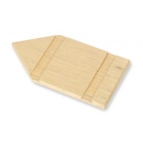 Plateau de rechange pointu pour taloches - Matière bois - Haute Qualité - 14 x 27cm - Mondelin