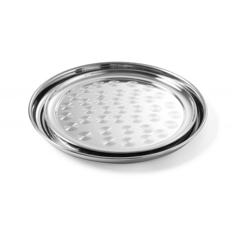 Plateau banquet rond en acier, diamètre. 30cm Hendi 480205