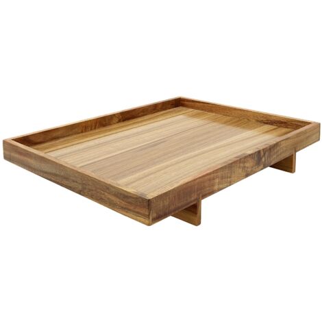 Plateau de service Bredemeijer Wazuka bois 40x30 cm