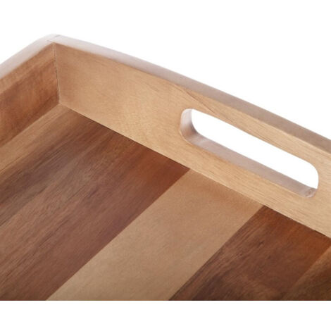 Plateau de service en acacia 510 x 350 x 70 mm - Olympia
