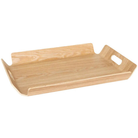 Plateau de Service en Bois "Design" 45cm Naturel