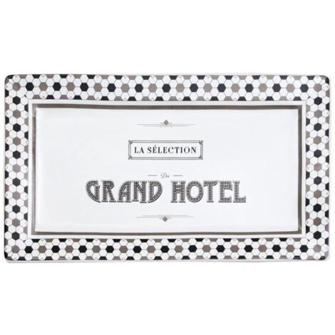 Plateau de Service "Grand Hôtel" 35cm Blanc