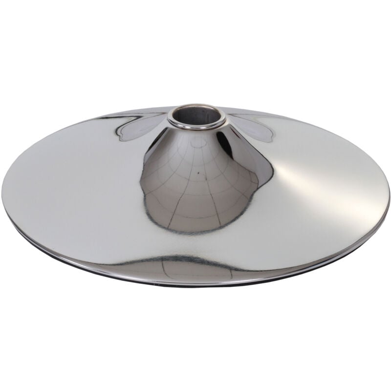 Hegele - Plateau de sol pour tabouret de bar, chaise pivotante, chaise de salle à manger, chromé, ø 45cm