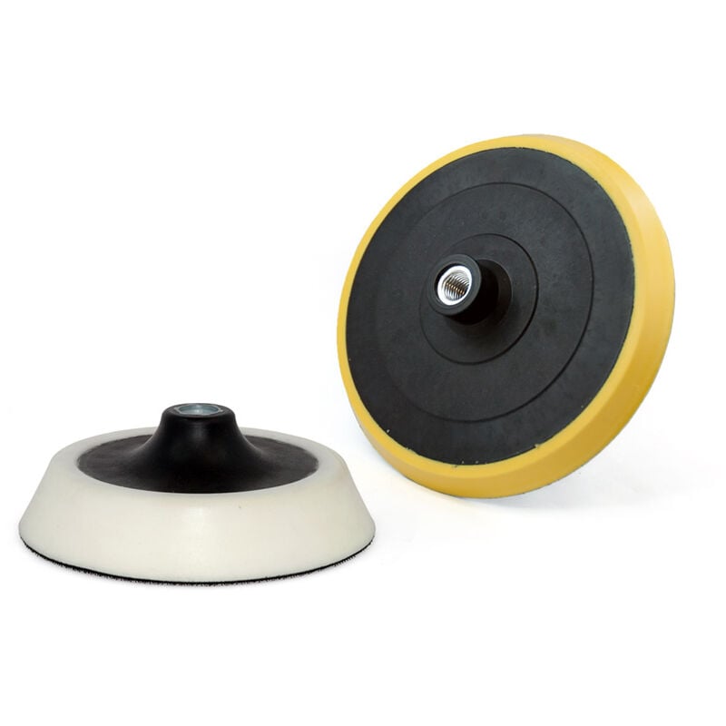 Plateau de support en polyurethane pour disques abrasifs m14 de 150 mm