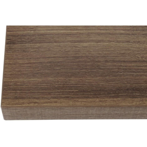 Plateau de table carré 600 mm effet chêne rustique - Bolero