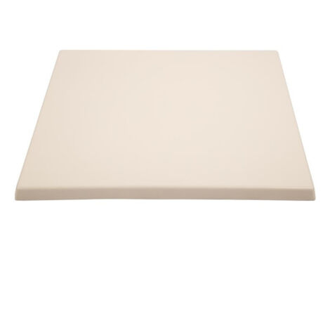 Plateau de table carré blanc 600 mm - Bolero