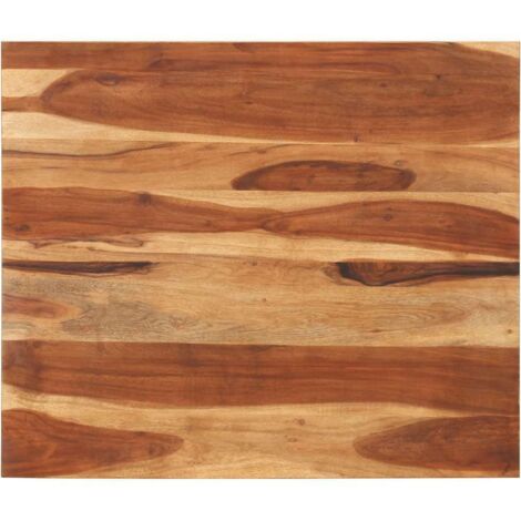 Plateau De Table Dessus de table  Bois solide 15-16 mm 70x80 cm 12457