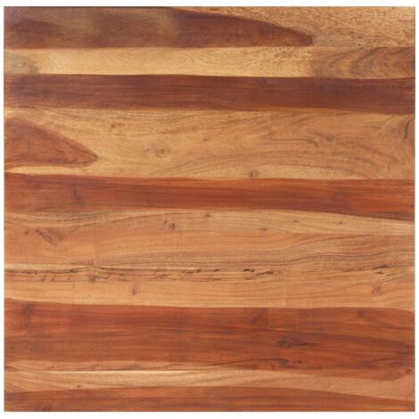 Plateau De Table Dessus de table  Bois solide 15-16 mm 80x80 cm 70438